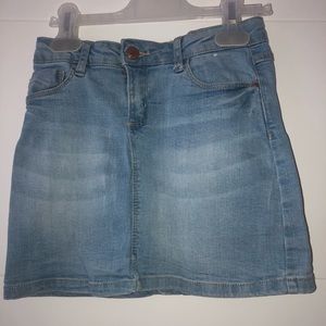Denim skirt